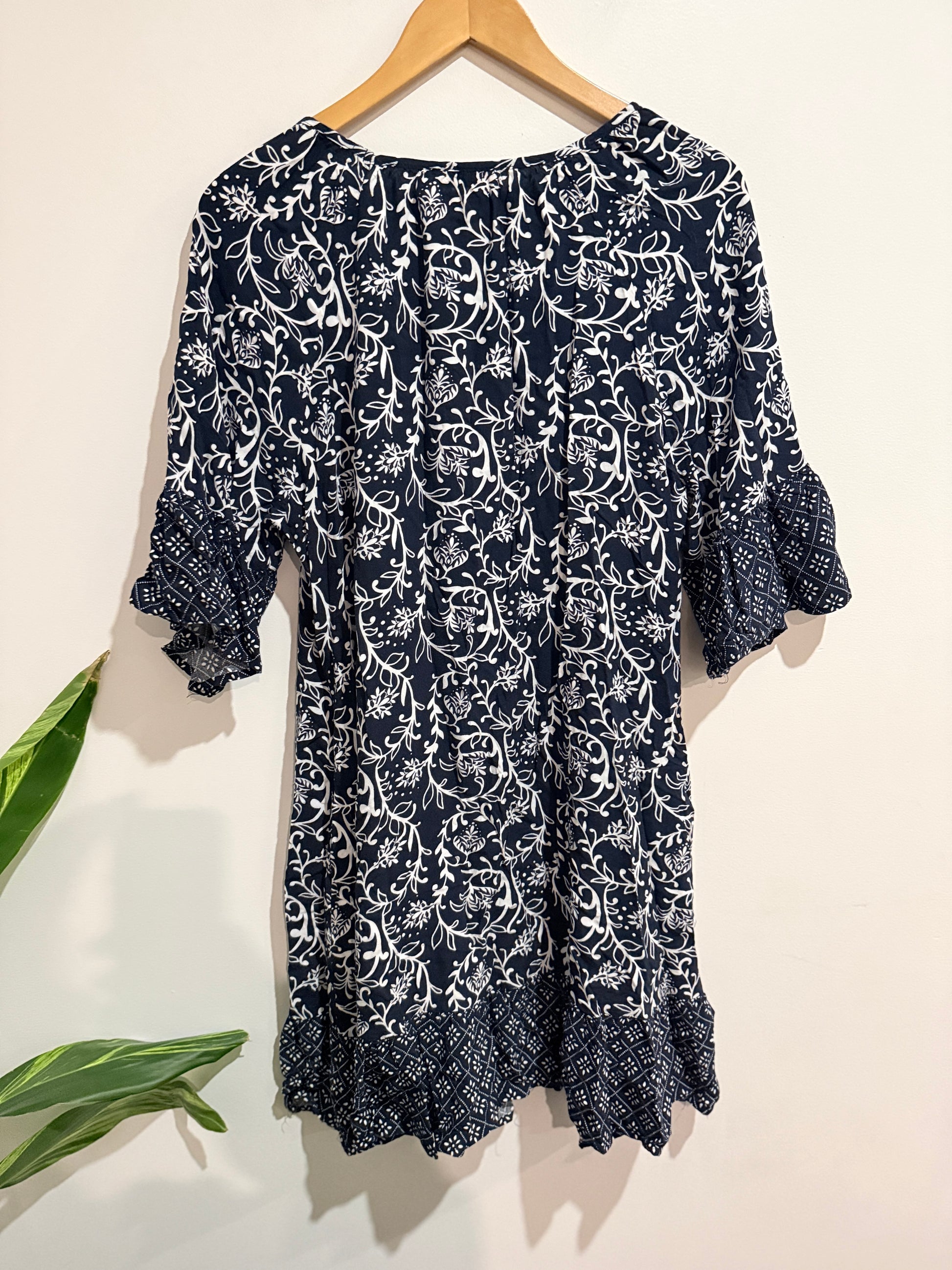 Millers Floral Tunic Dress Size 16