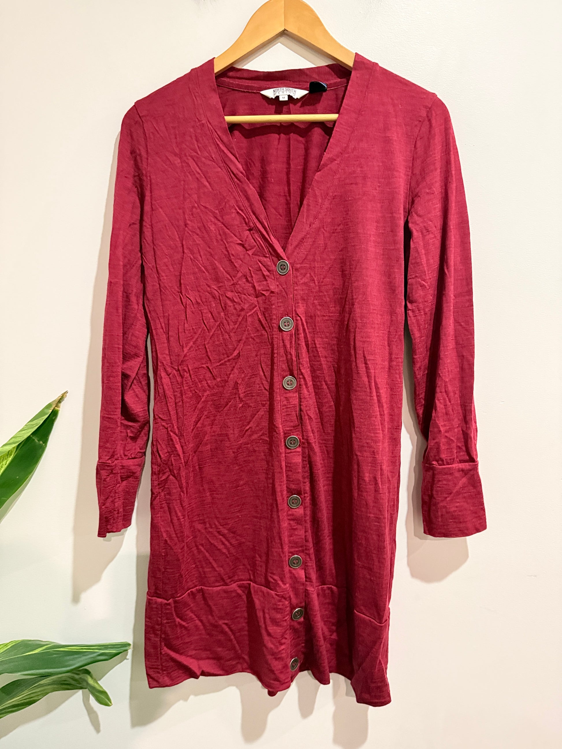 North South Perino Button-up Cardigan Size M