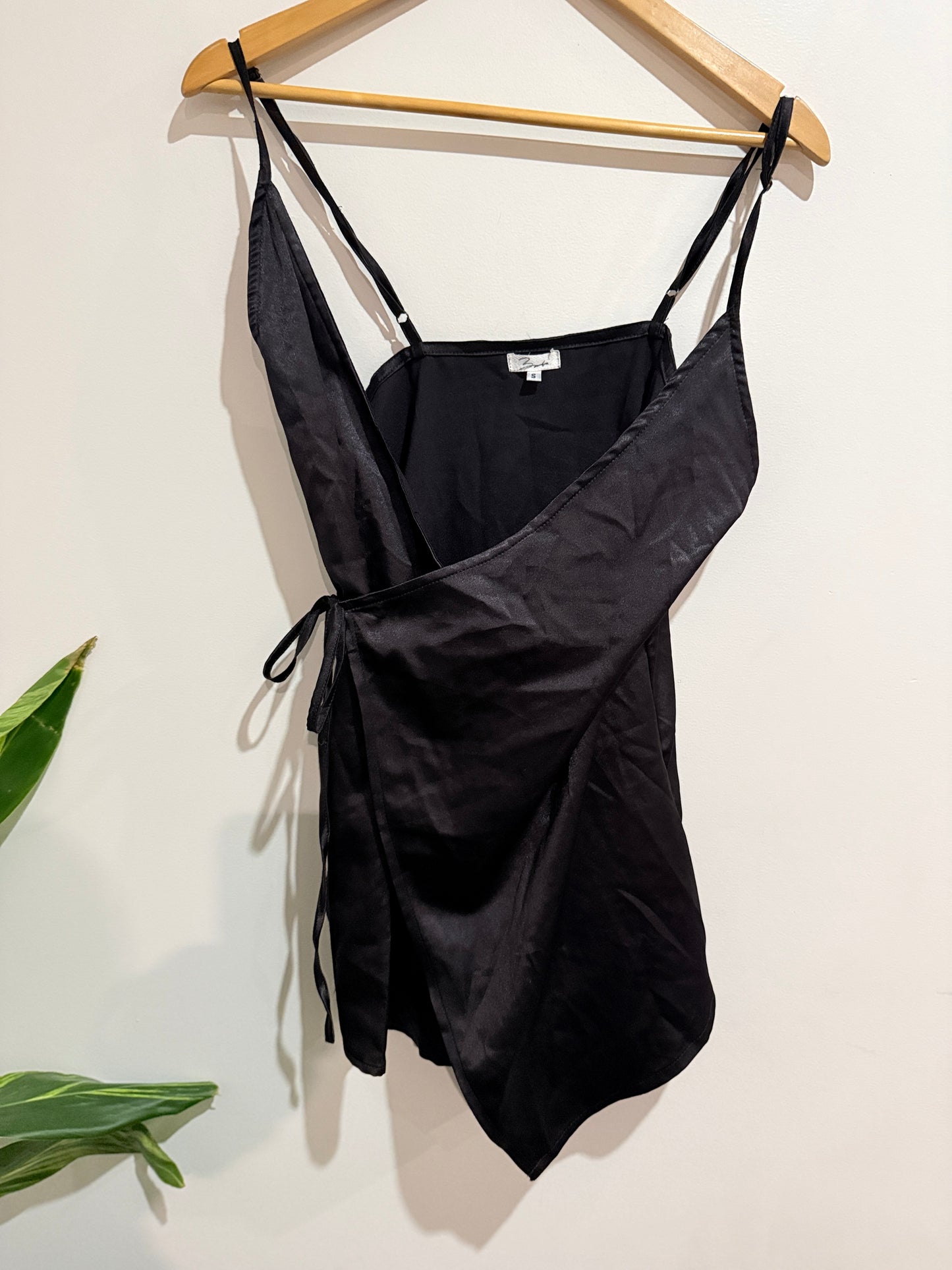 Wrap Mini Dress Size S