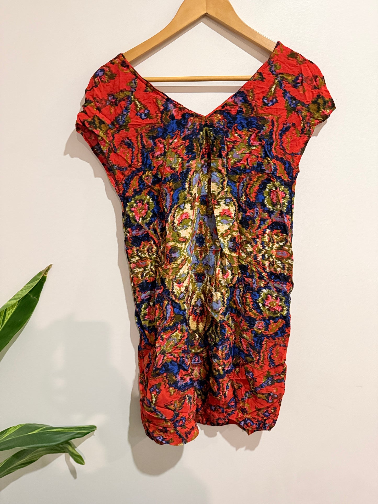 Maeve Paisley Print Shift Dress Size XS