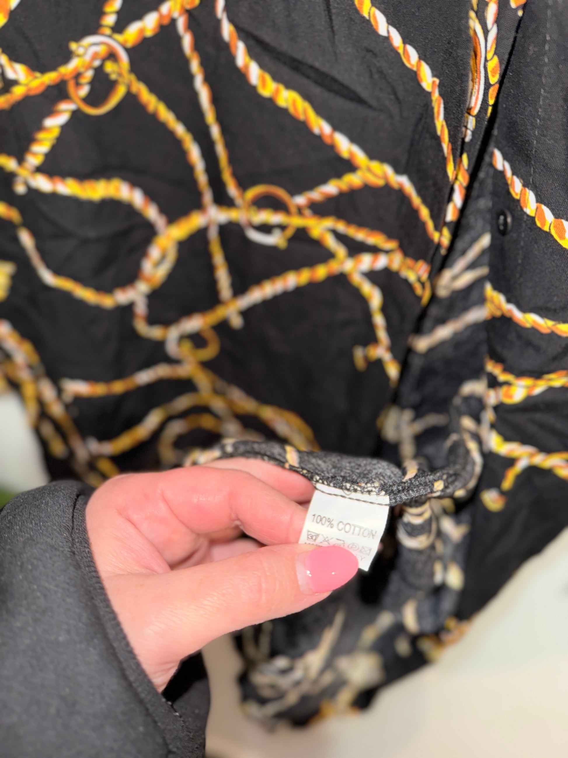 Jagar Long-sleeve Blouse Size 10 | U/Arm to U/Arm 60cm