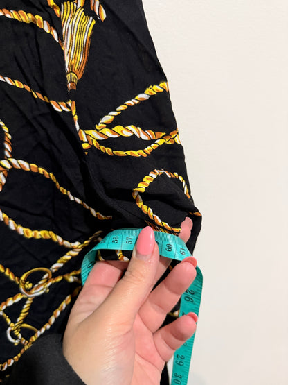 Jagar Long-sleeve Blouse Size 10 | U/Arm to U/Arm 60cm