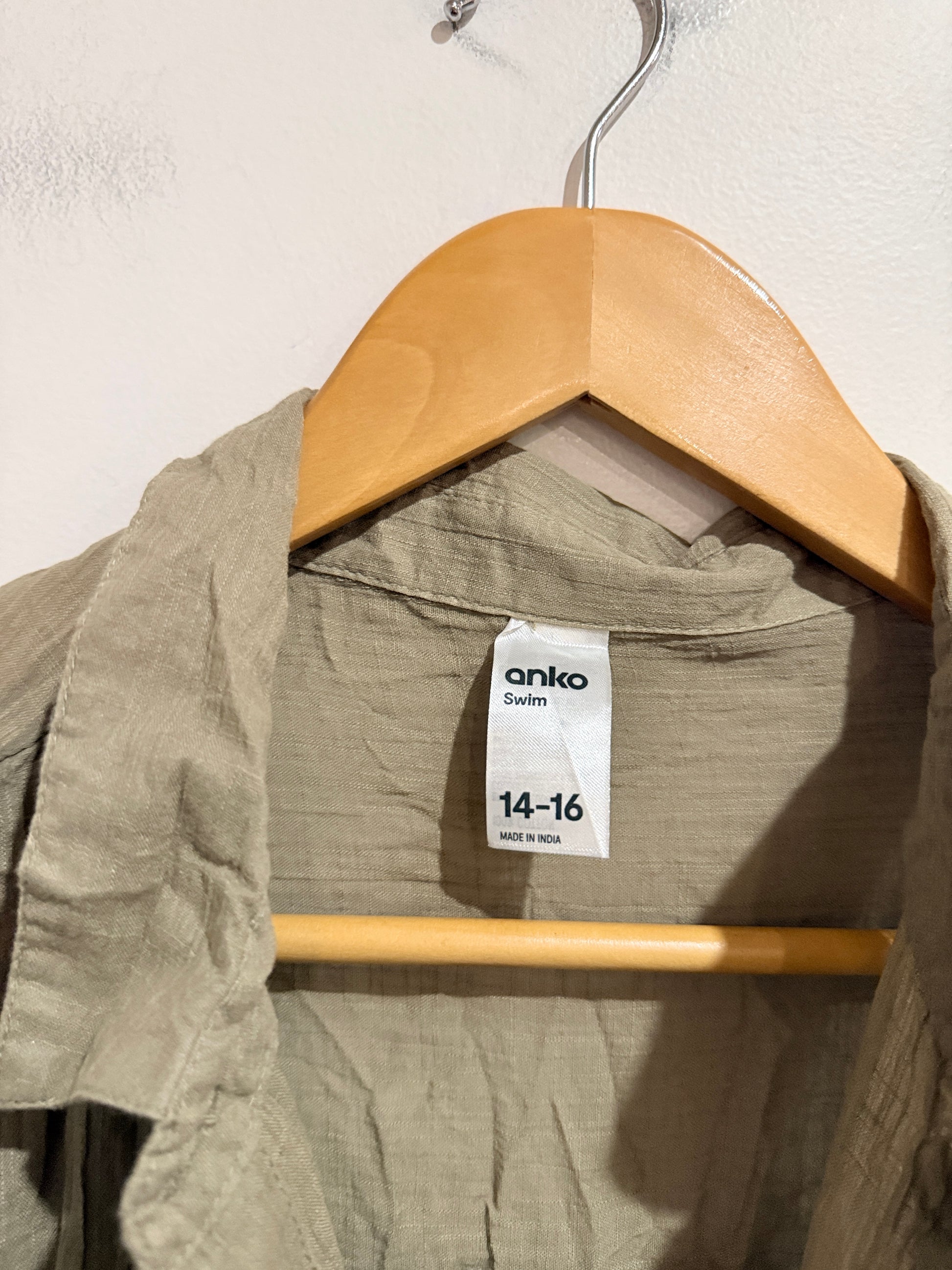 Anko Long-sleeved Shirt Size 14-16