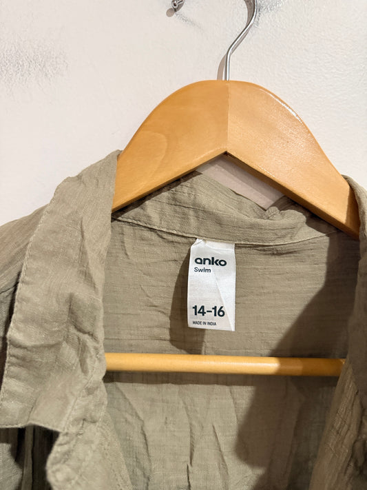 Anko Long-sleeved Shirt Size 14-16