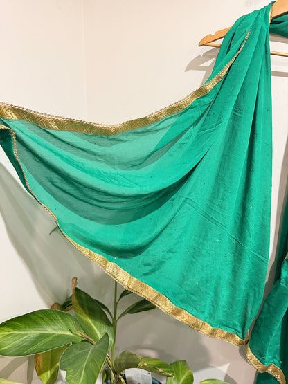 Green Dupatta