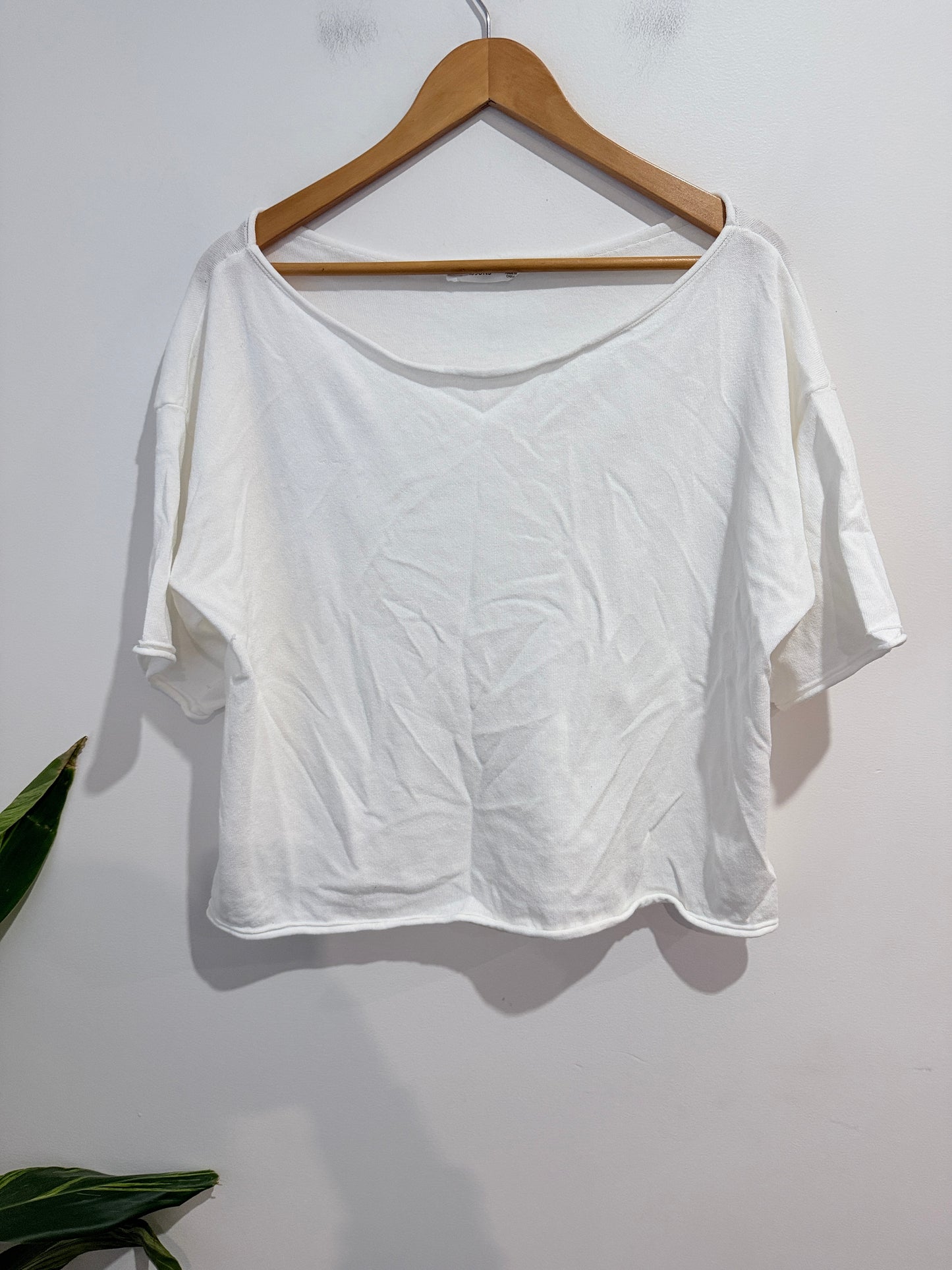 Glassons Knit Top White - Size L