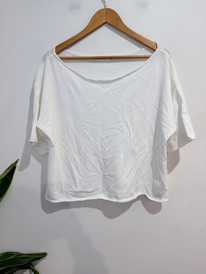 Glassons Knit Top White - Size L