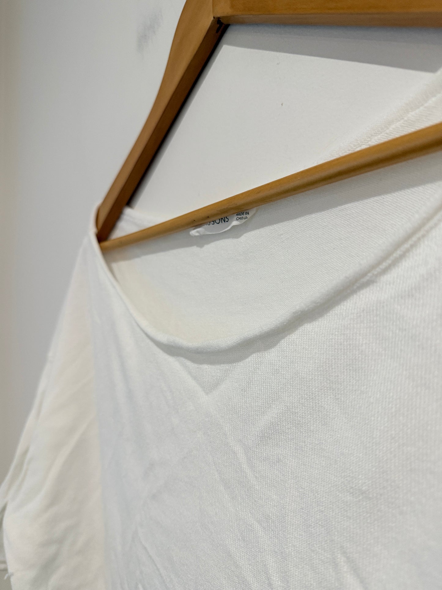 Glassons Knit Top White - Size L