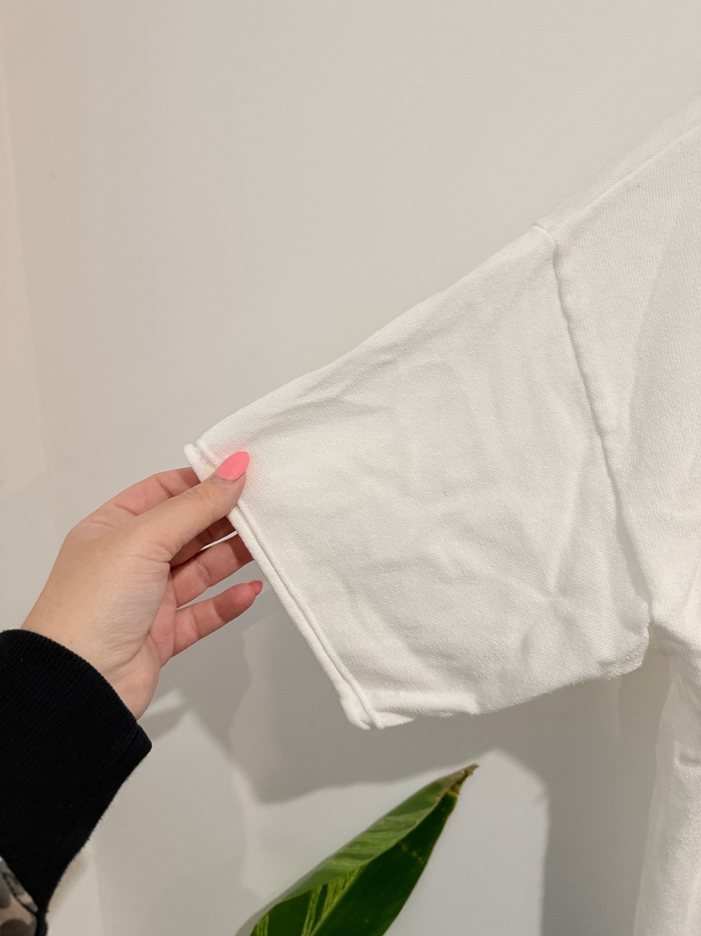 Glassons Knit Top White - Size L