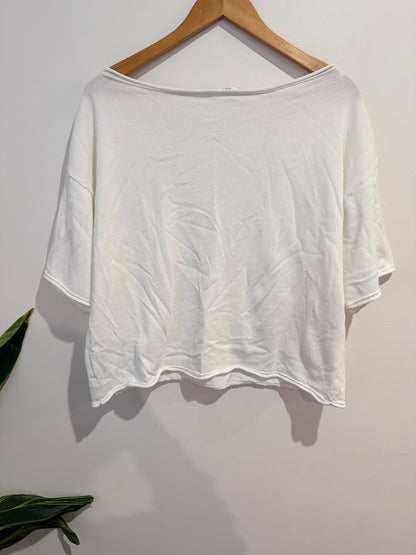 Glassons Knit Top White - Size L