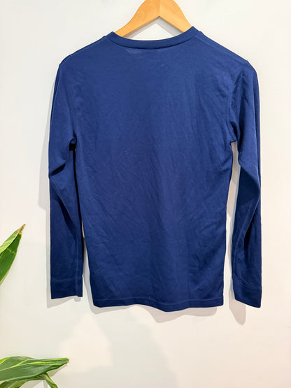 Kathmandu Altica Long Sleeve Base Layer Top Blue - Size M