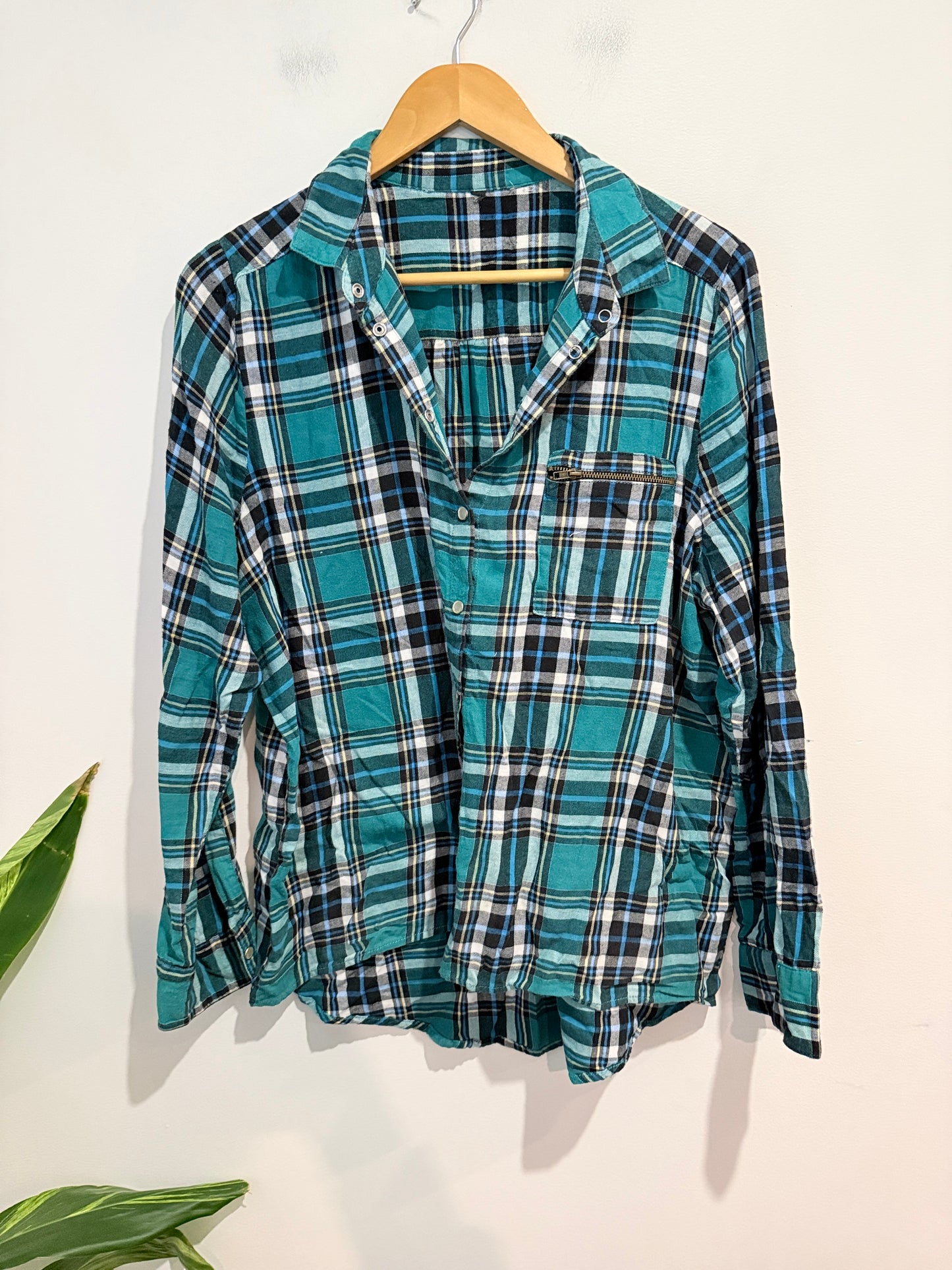 Plaid Flannel Shirt - 59cm u/arm