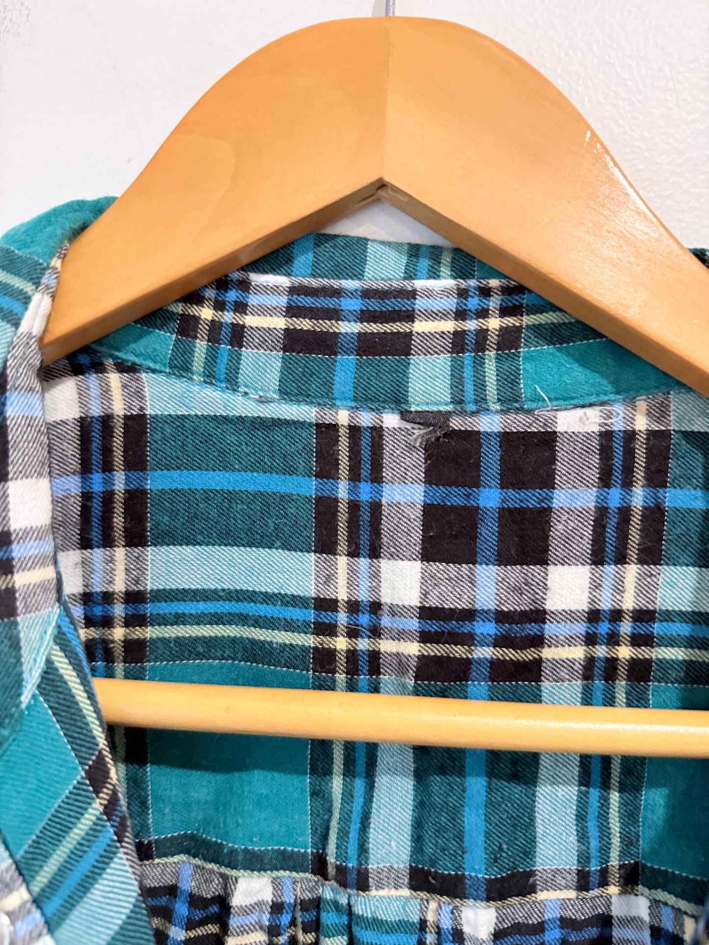 Plaid Flannel Shirt - 59cm u/arm