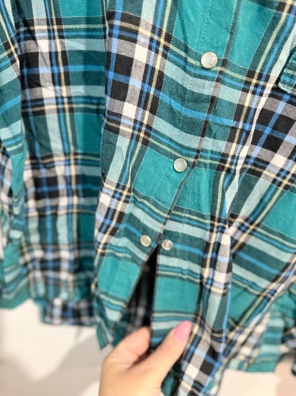 Plaid Flannel Shirt - 59cm u/arm