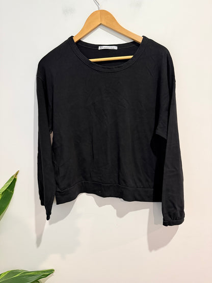 S.Y Long Sleeve Top Black - Size 1 / 55cm u/arm