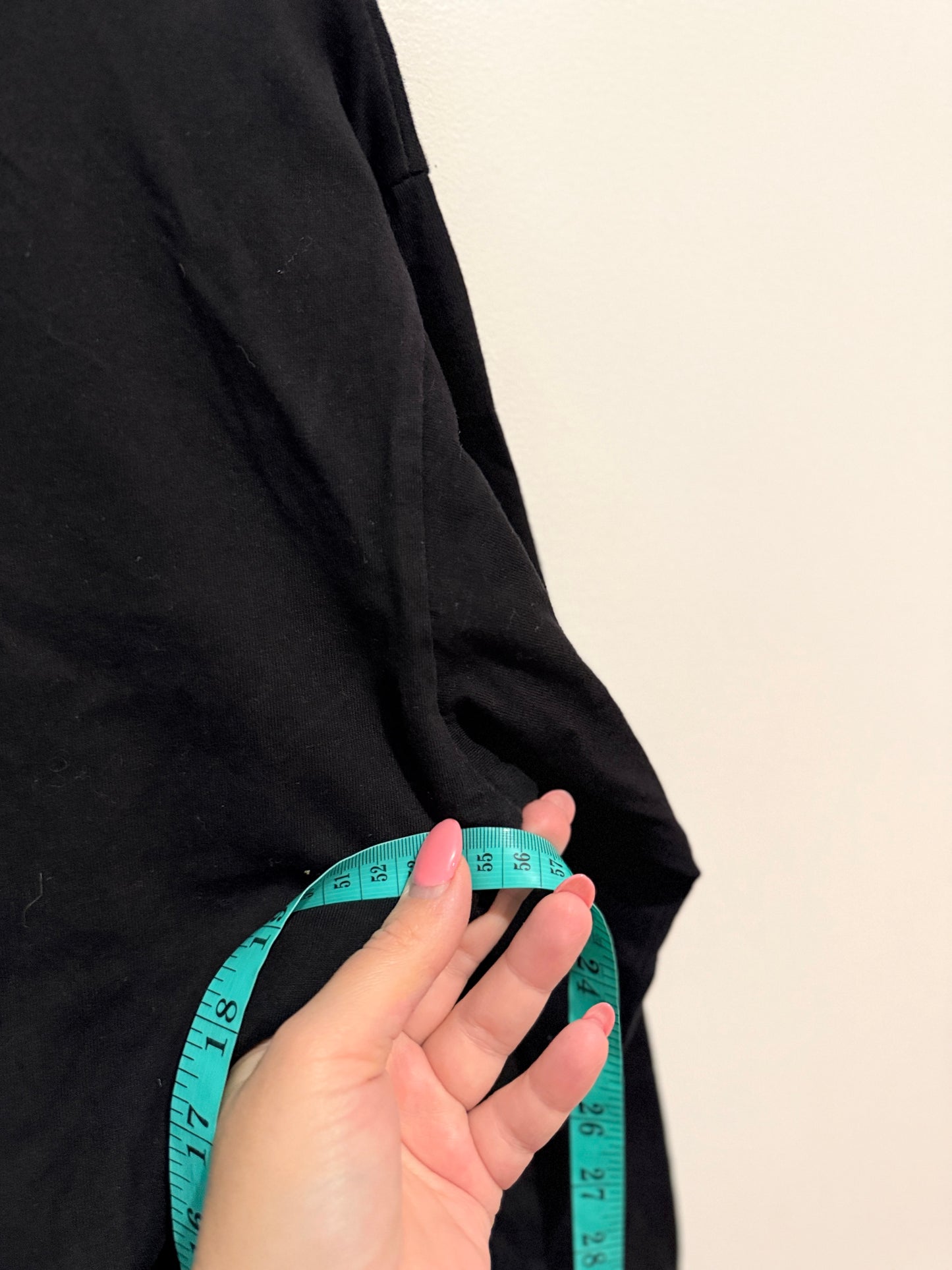 S.Y Long Sleeve Top Black - Size 1 / 55cm u/arm