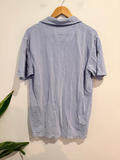 Stone Bay Heritage Collection Polo Shirt Light Blue - Medium