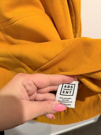 ABSENT Hoodie Mustard - 2XL
