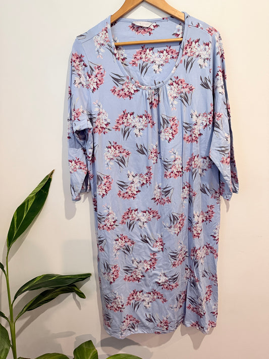 Ruby & Bloom Sleep Floral Nightshirt - 61cm U/Arm
