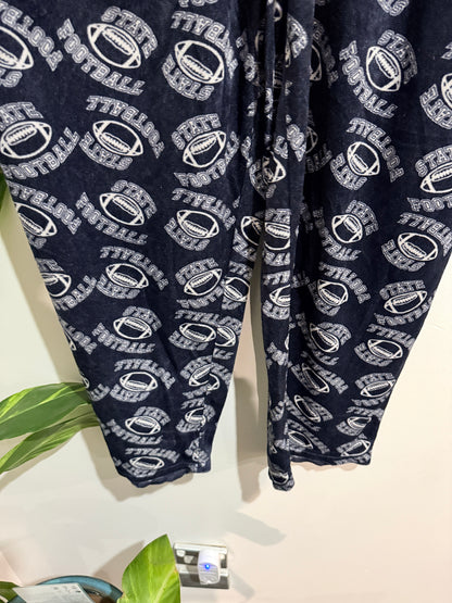 Starting Point Navy State Football Fleece Pajama Pants - Size XXL