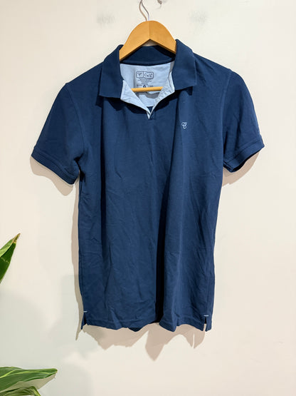 C'n'C Navy Blue Polo Shirt - Size M