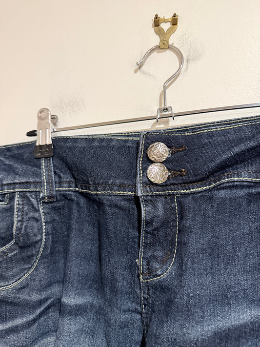 Cut Label Cut Off Denim Shorts - 98cm waist