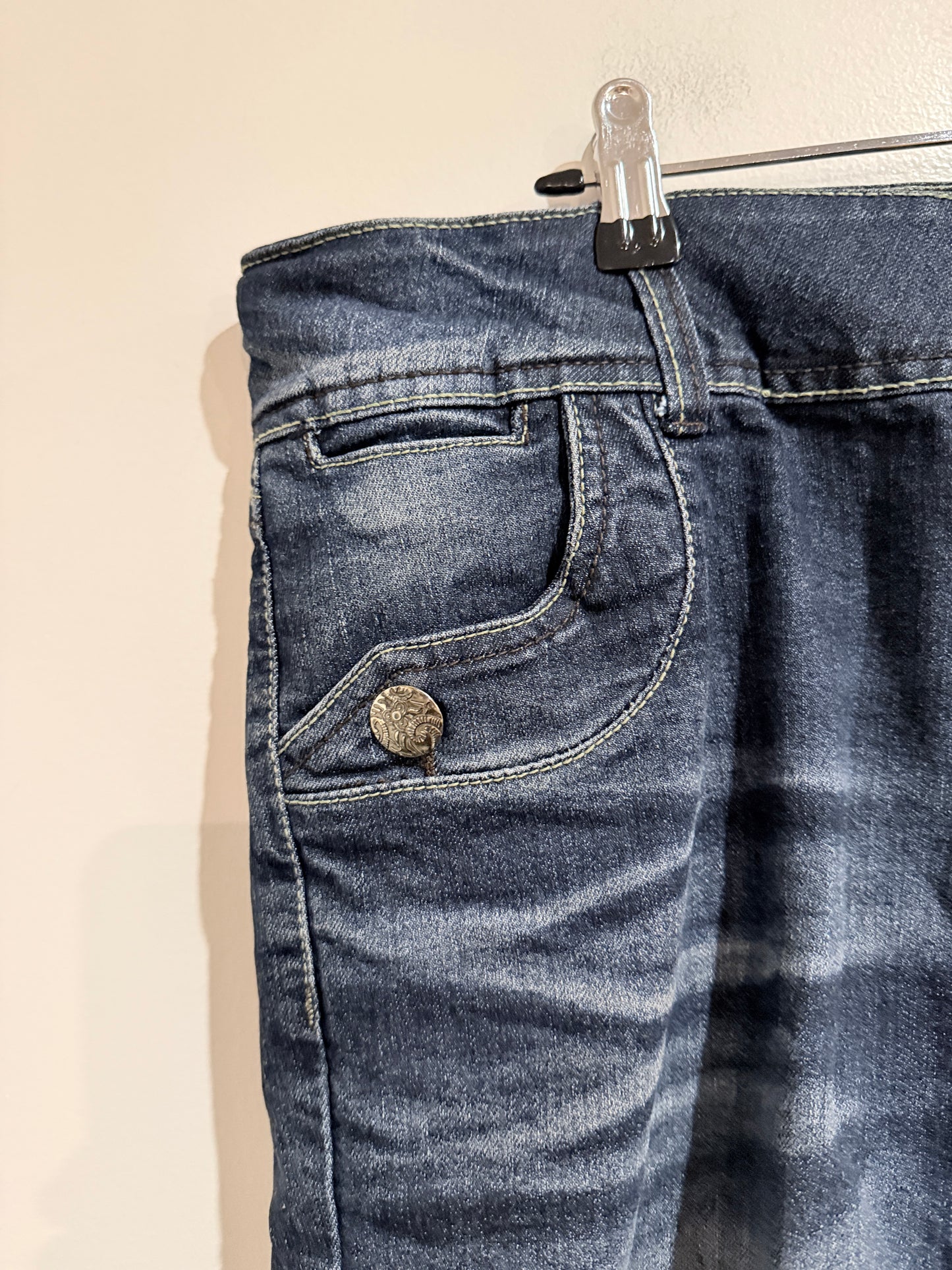 Cut Label Cut Off Denim Shorts - 98cm waist