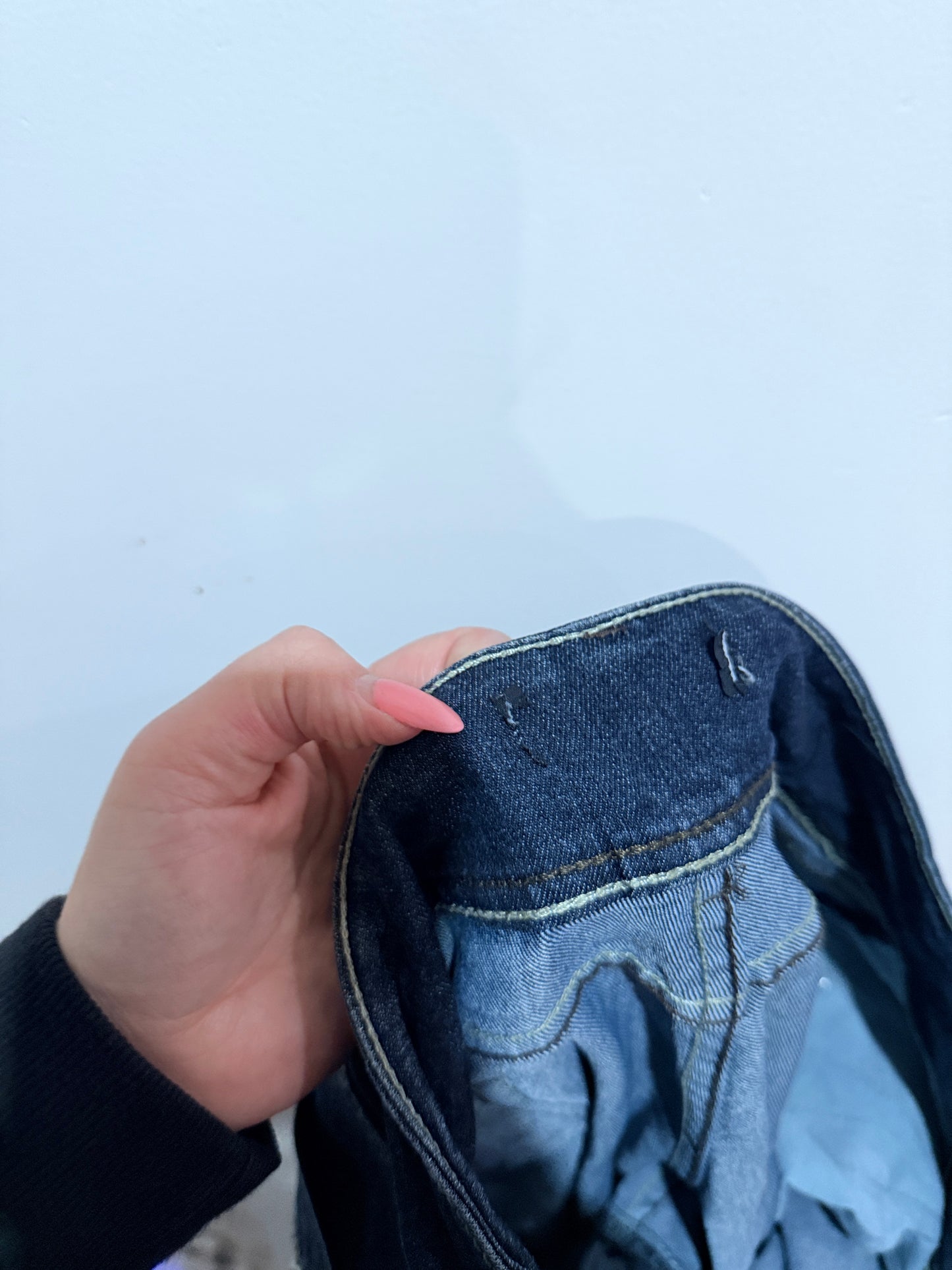Cut Label Cut Off Denim Shorts - 98cm waist