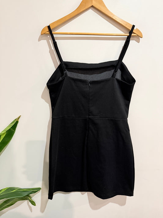 Cotton On Black Mini Dress - Size L