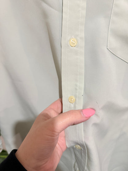 Du Côté Monsieur Sage Green Shirt - Size 2 - 60cm u/arm