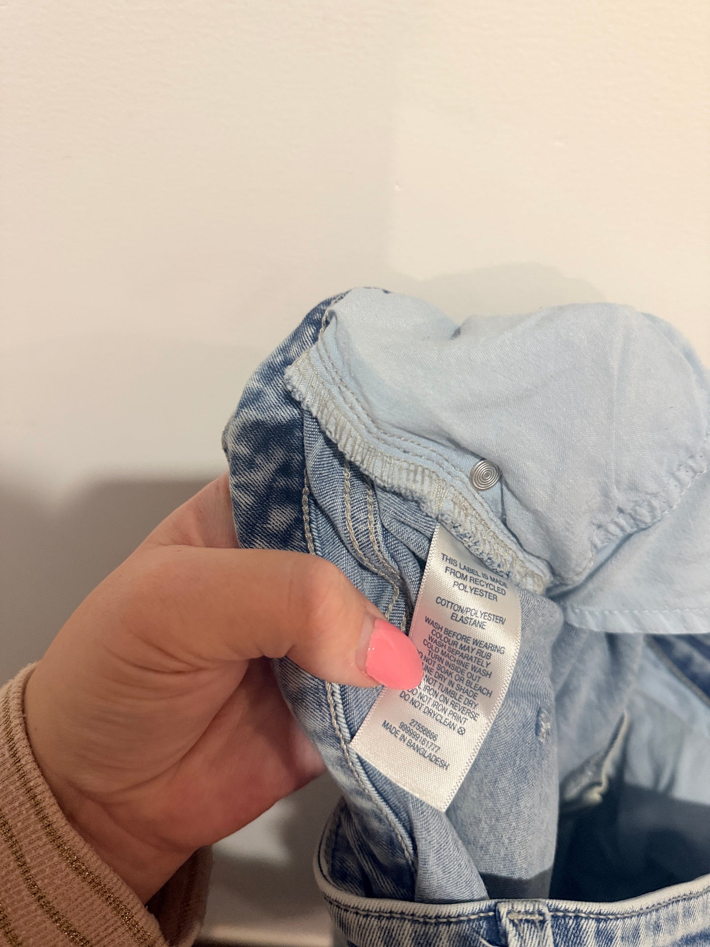 H&H Light Wash High Rise Skinny Jeans - Size 14