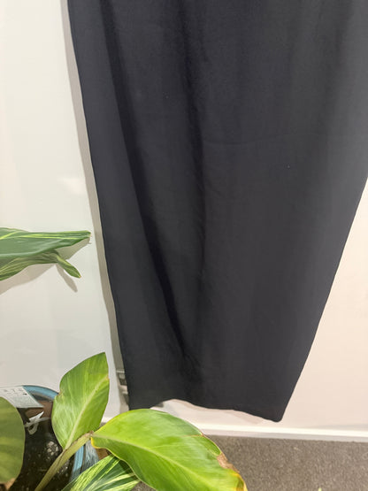 Annmaree Chambers (NZ) Black One-Shoulder Dress - 40cm u/arm