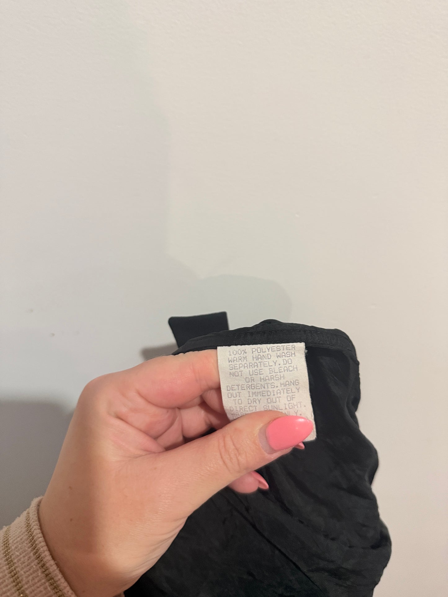 Annmaree Chambers (NZ) Black One-Shoulder Dress - 40cm u/arm
