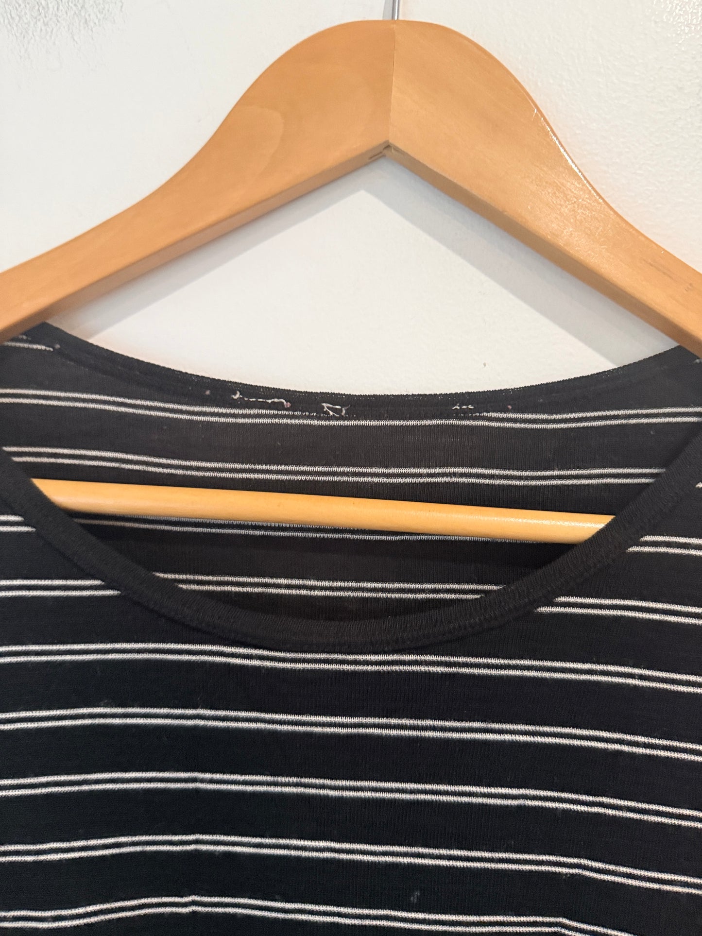 Cut Label Merino Striped Long Sleeve Top - 44cm u/arm