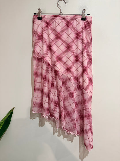 Anko Asymmetrical Midi Skirt Size 8