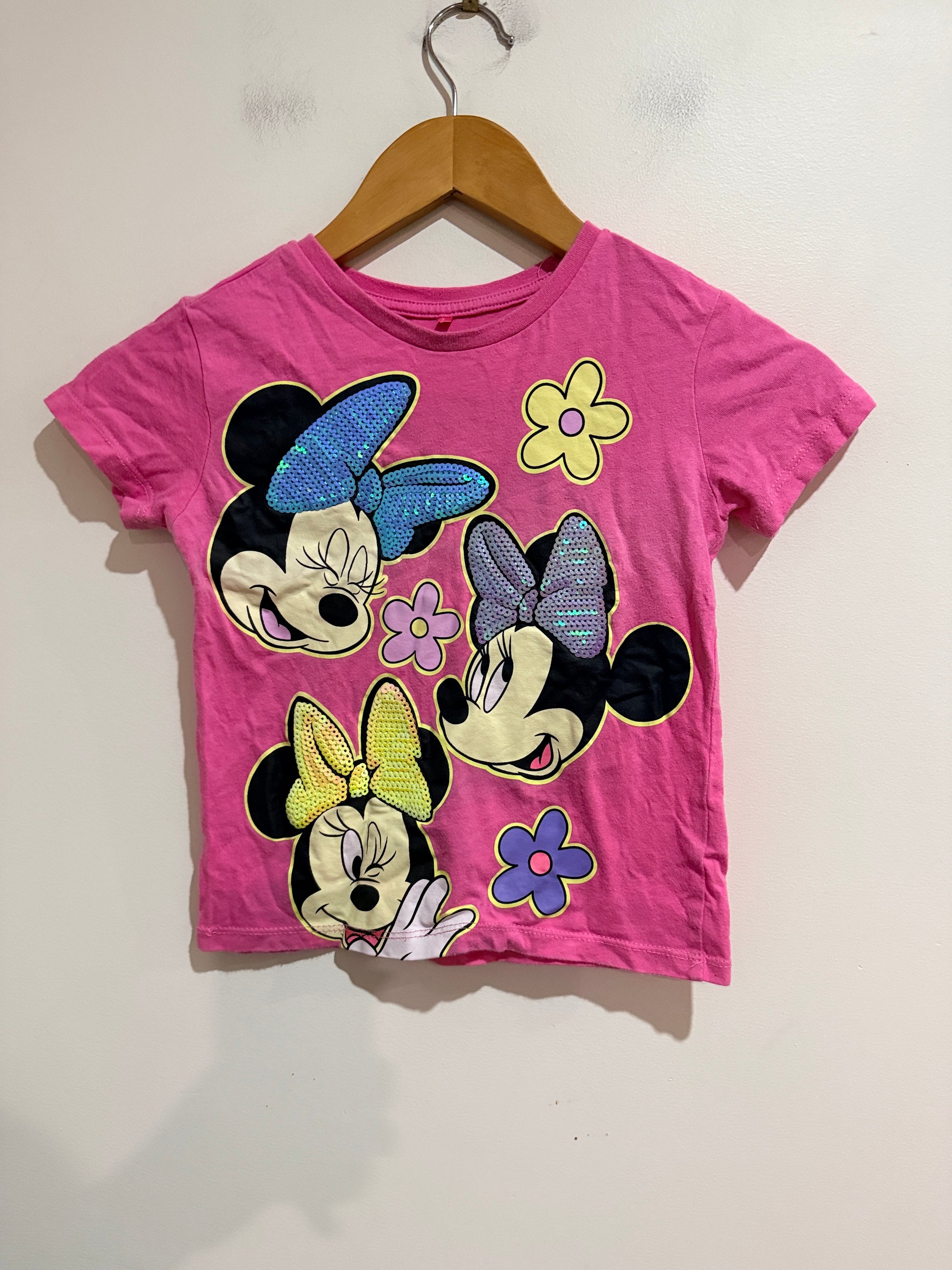 Disney Kids Minnie Mouse T-shirt Size 4