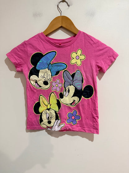 Disney Kids Minnie Mouse T-shirt Size 4