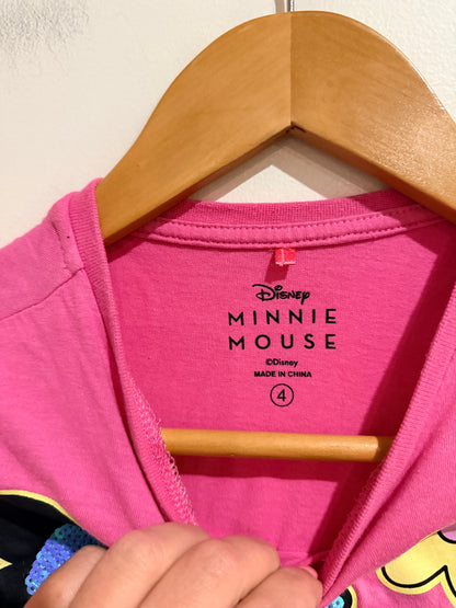 Disney Kids Minnie Mouse T-shirt Size 4