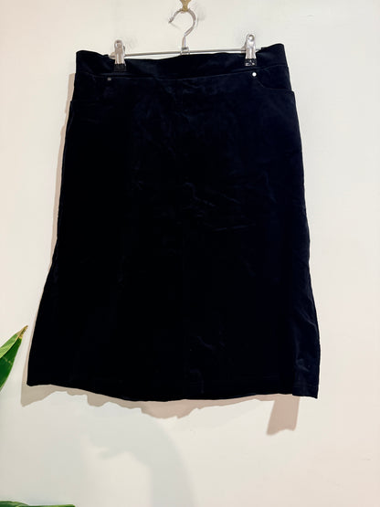 Millers Velvet Midi Skirt Size 14