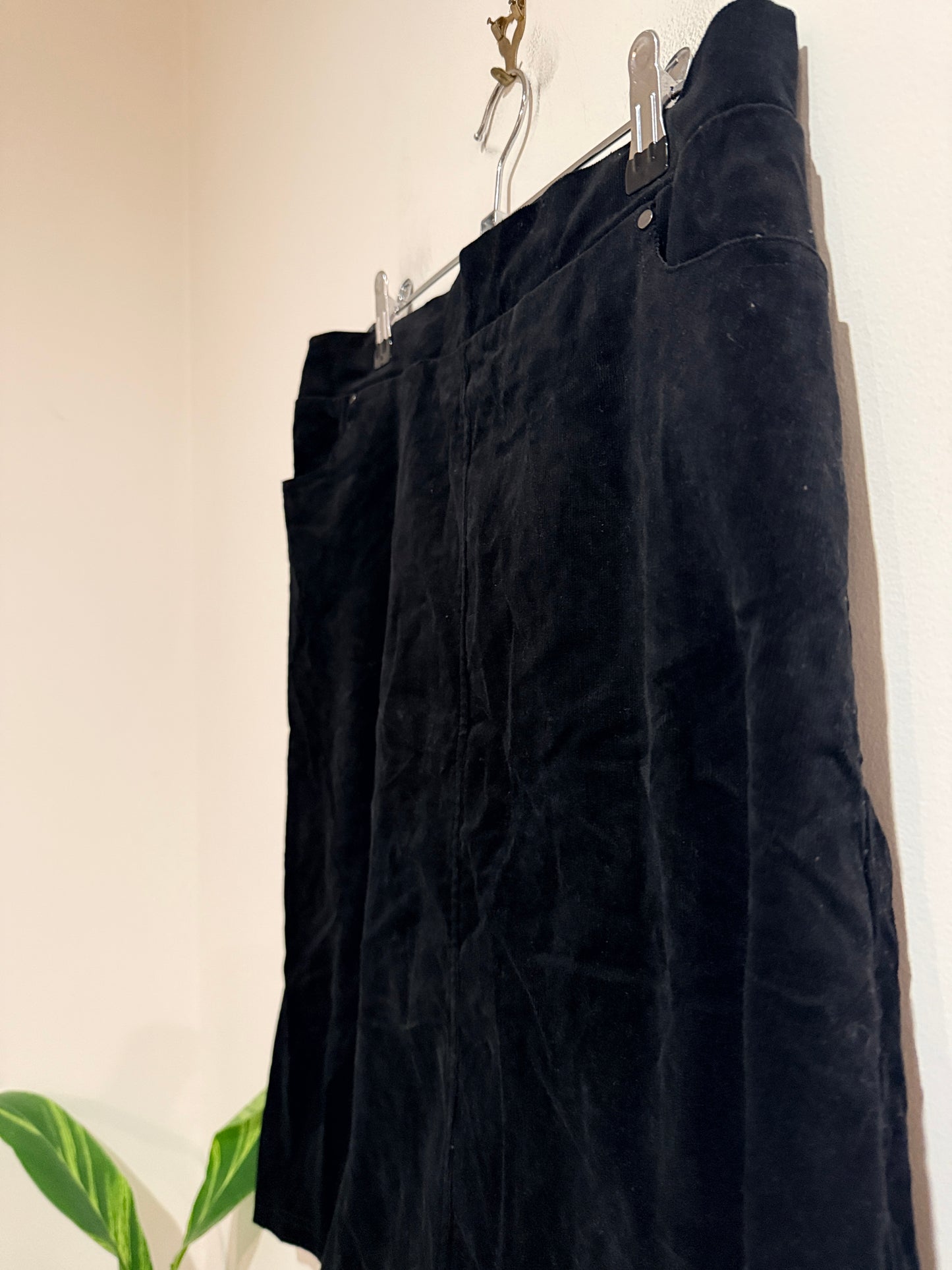 Millers Velvet Midi Skirt Size 14