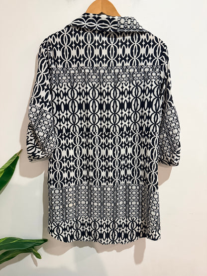 Misha Shirt Tunic Blouse Size 14