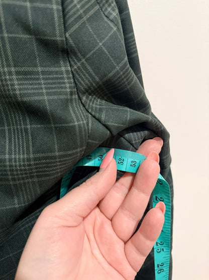 Brand Unknown Checkered Suit Jacket Size U/Arm to U/Arm 53cm