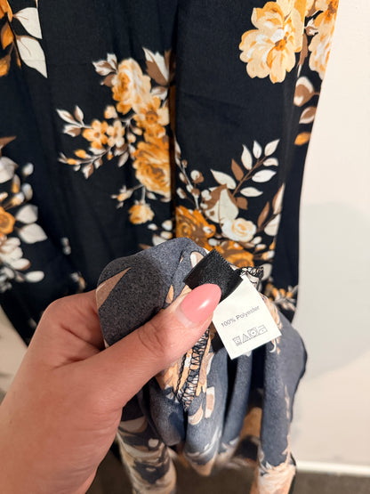 Shein Floral Print Dress Size XL