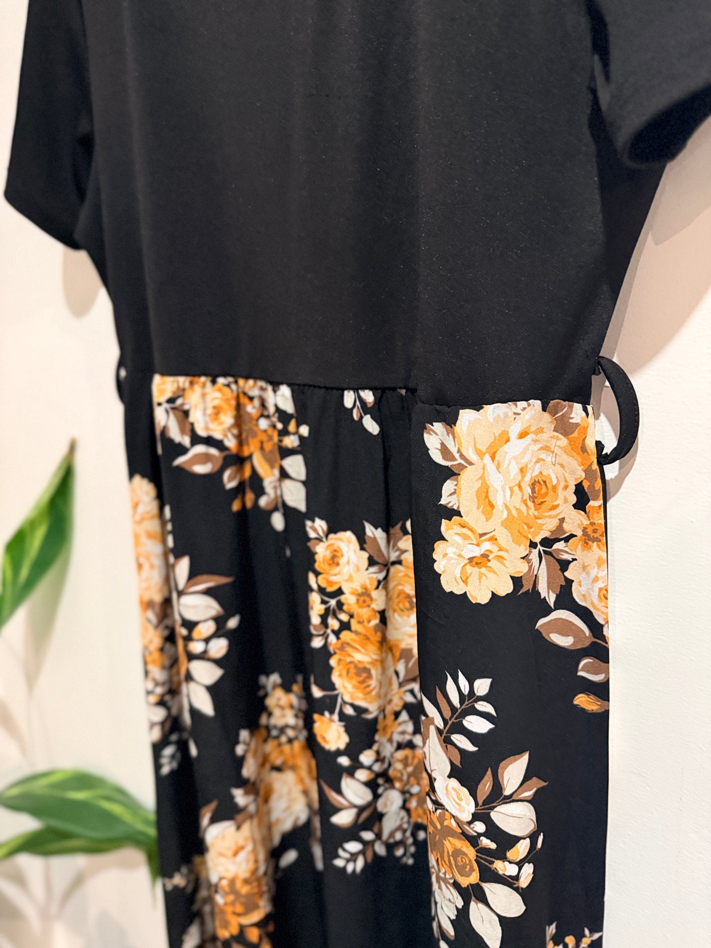 Shein Floral Print Dress Size XL
