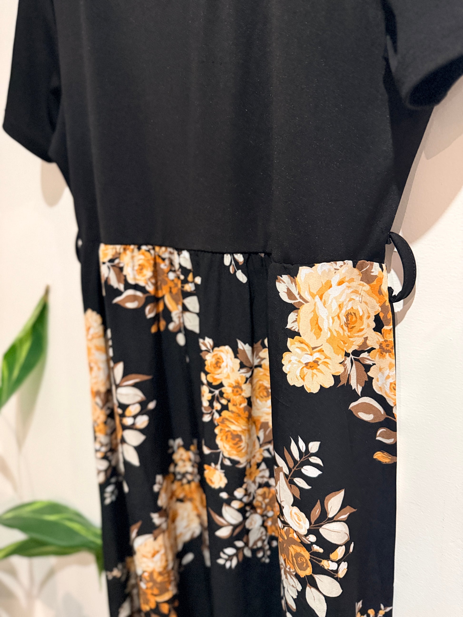Shein Floral Print Dress Size XL