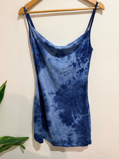 tie-dye mini dress