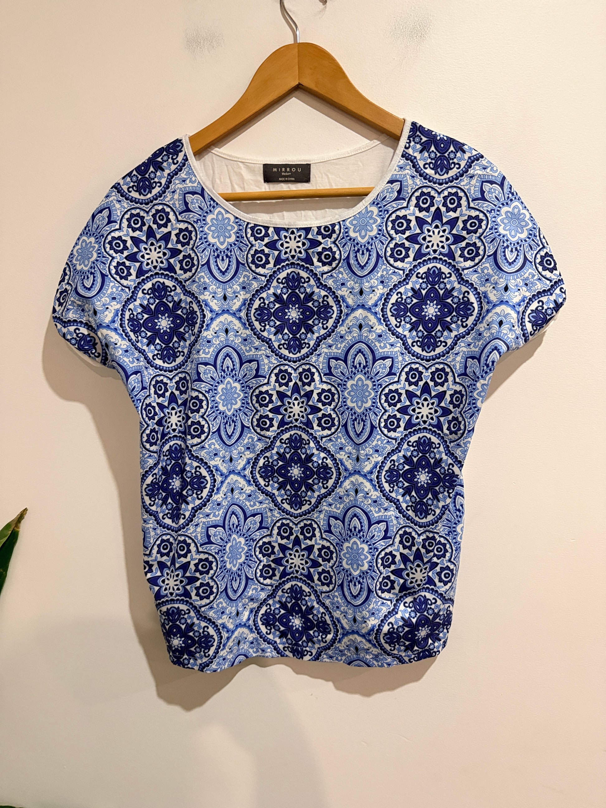 mandala printed t-shirt 