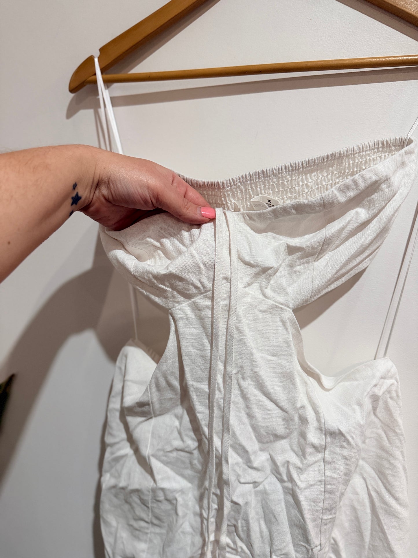 Glassons Strapless Cut Out Dress - Size 10