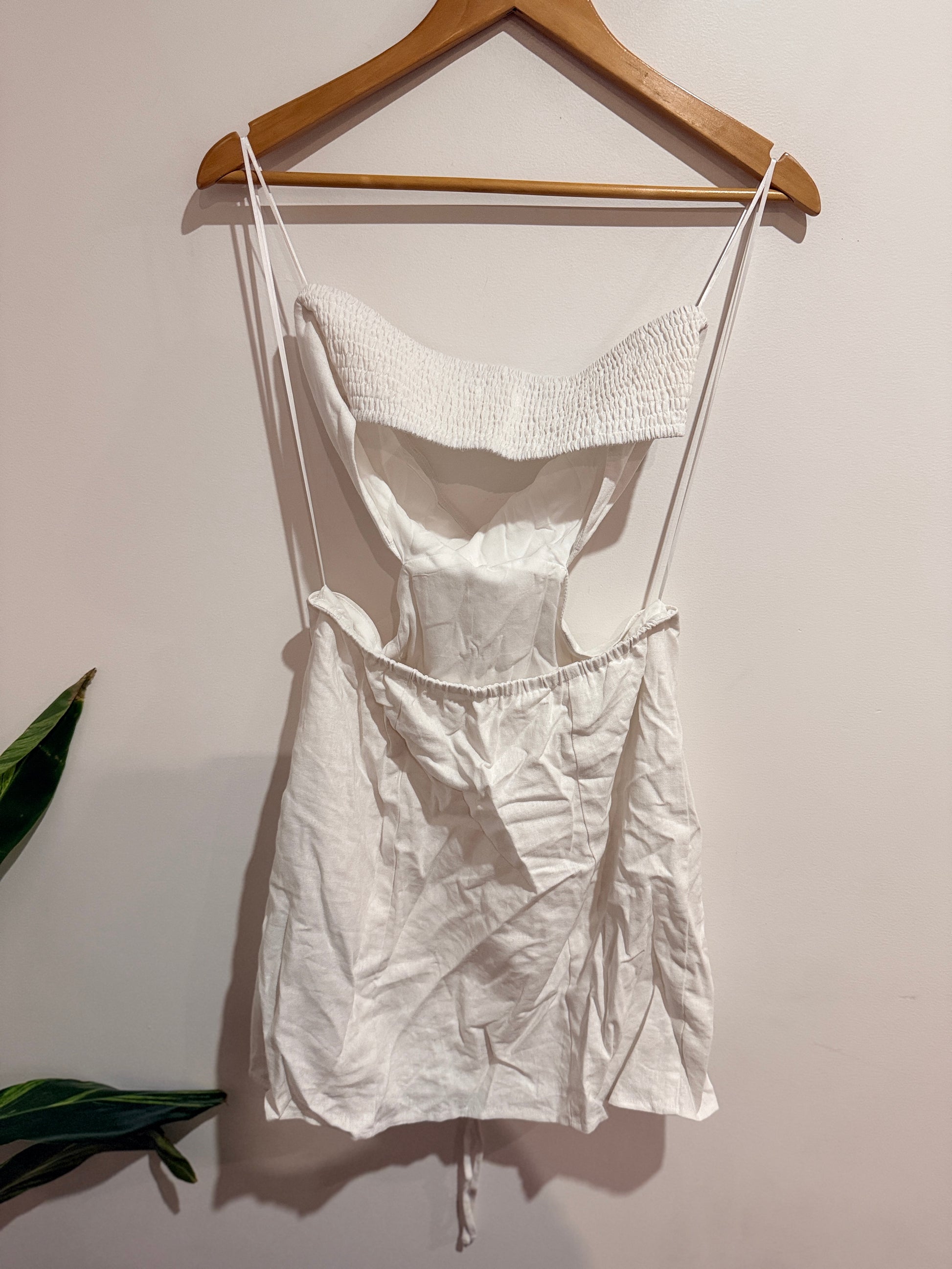 Cutout Backless Mini Dress