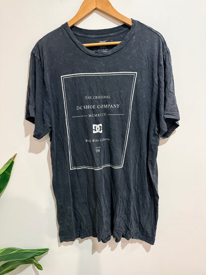 DC Shoes Original Logo Black T-Shirt - XL